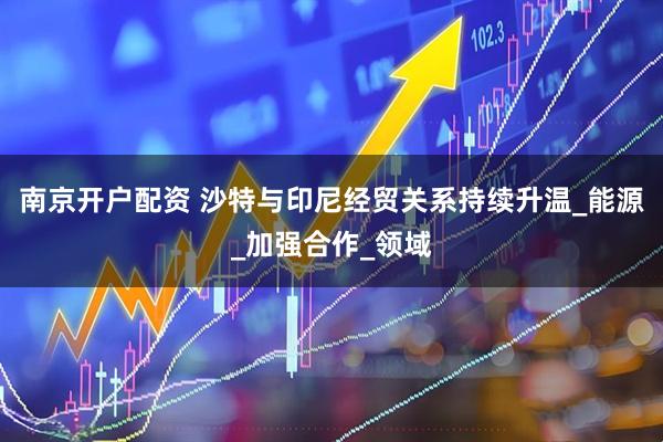 南京开户配资 沙特与印尼经贸关系持续升温_能源_加强合作_领域